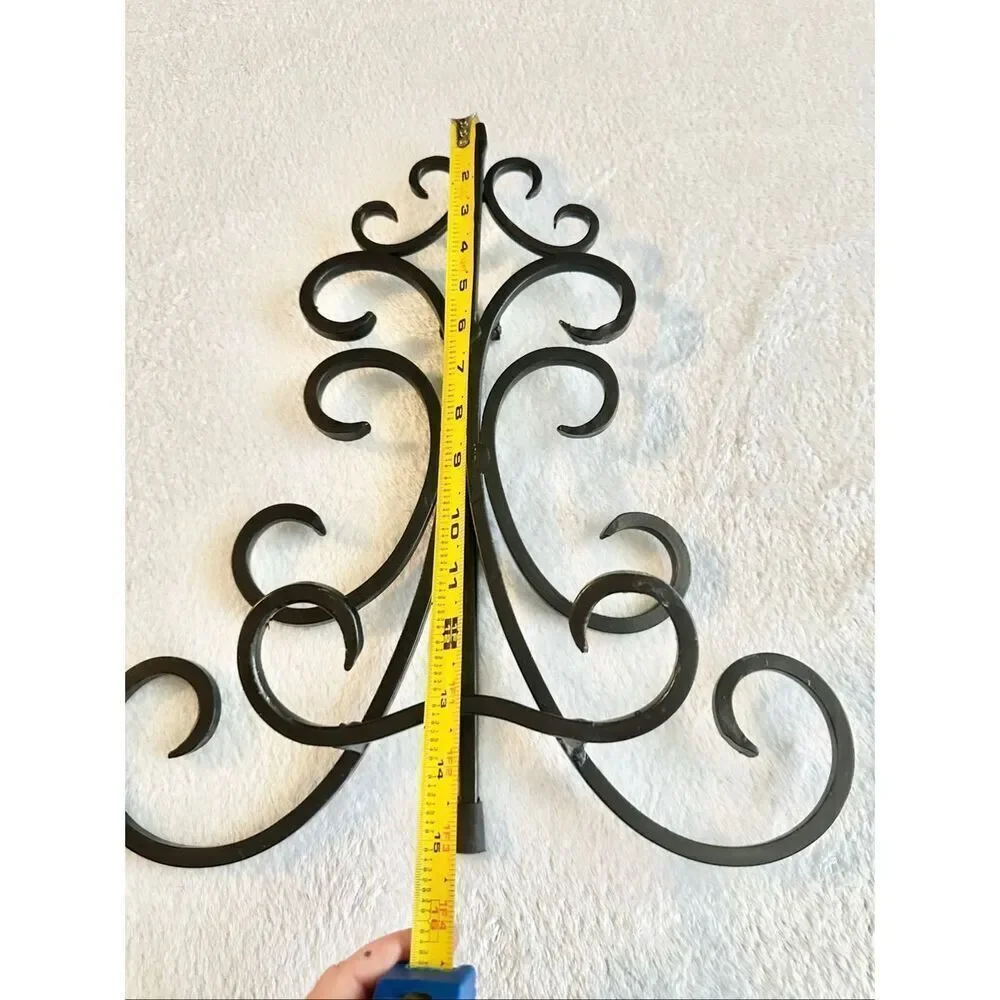 Rod iron cookbook or a picture frame holder